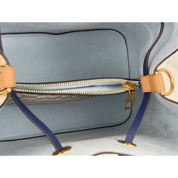 Louis Vuitton Damier Azur Néonoé MM with Braided Strap - Picture 15 of 16